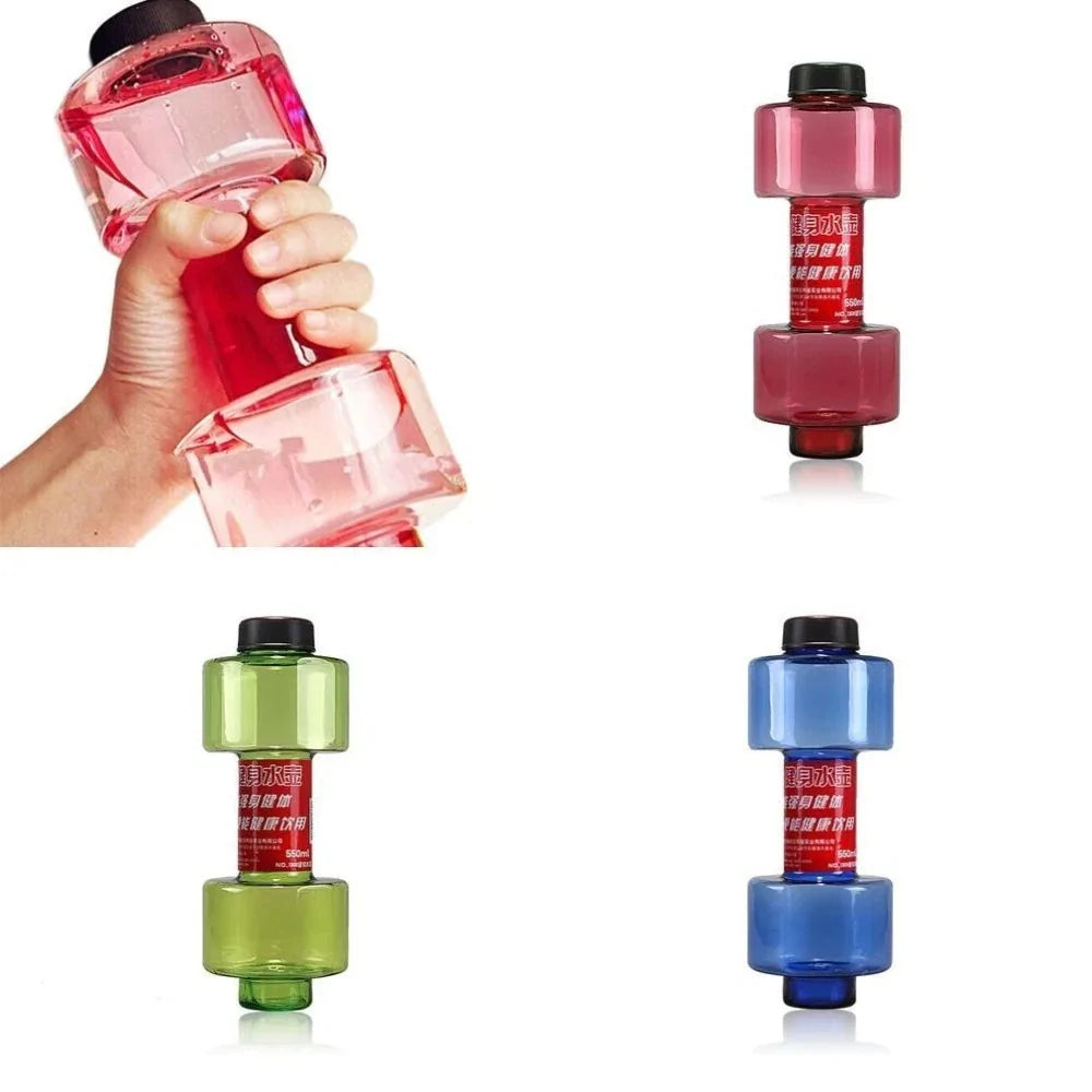 550ml Dumbbell Water Bottles